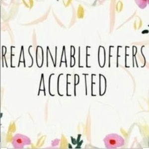 Make an offer or a bundle on anything you like!